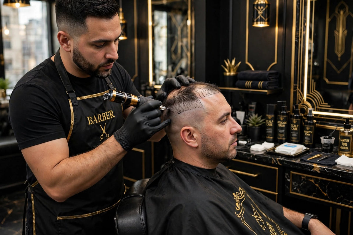 Scalp Micro Pigmentation + Men's Grooming Bible