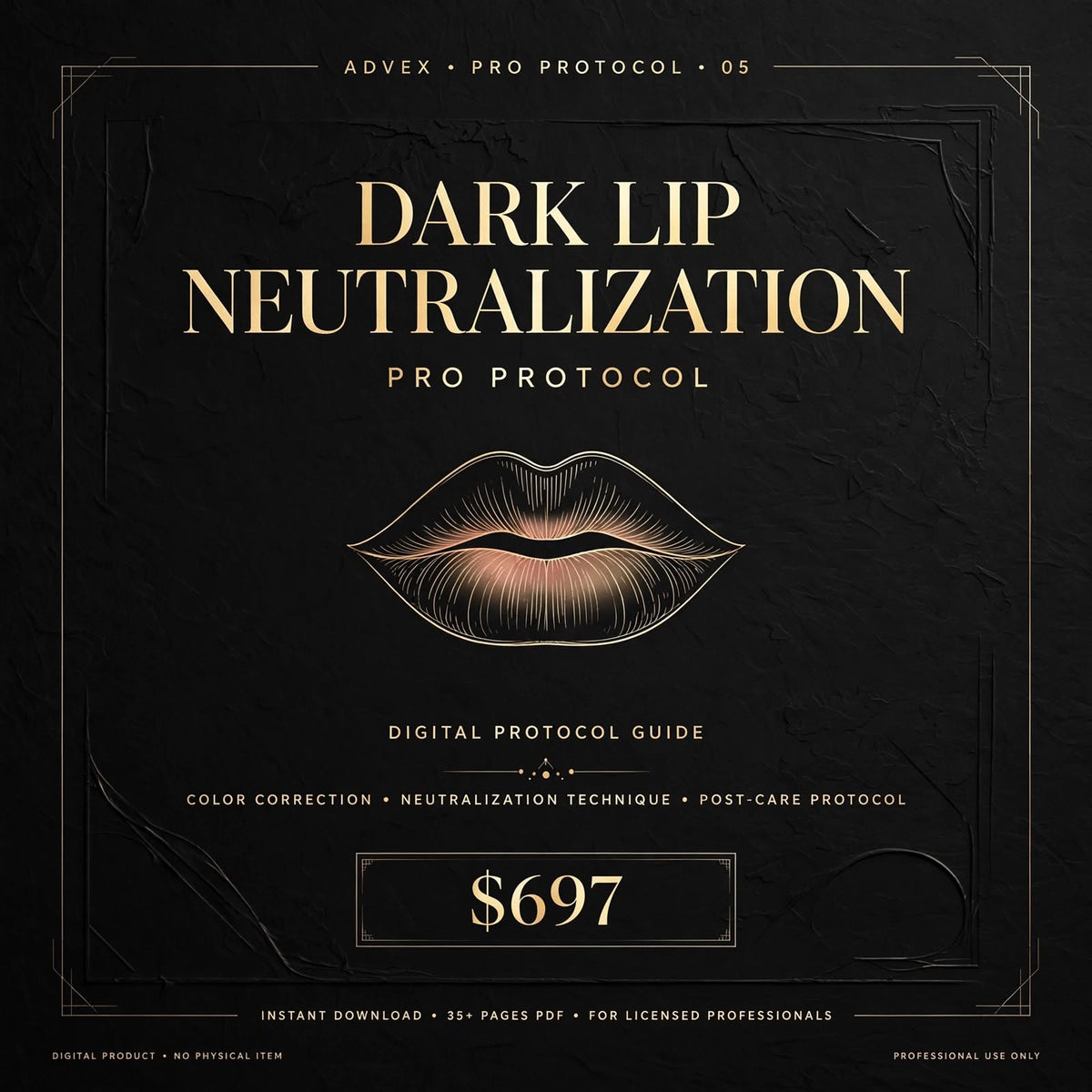 Dark Lip Neutralization PRO Protocol - $697
