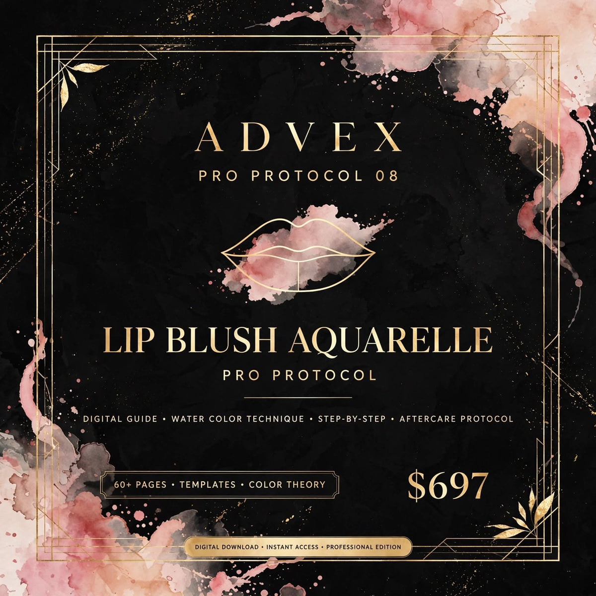 Lip Blush Aquarelle PRO Protocol - $697