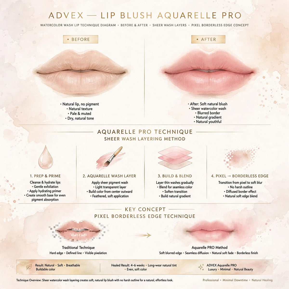 ADVEX Lip Blush Aquarelle PRO - $697