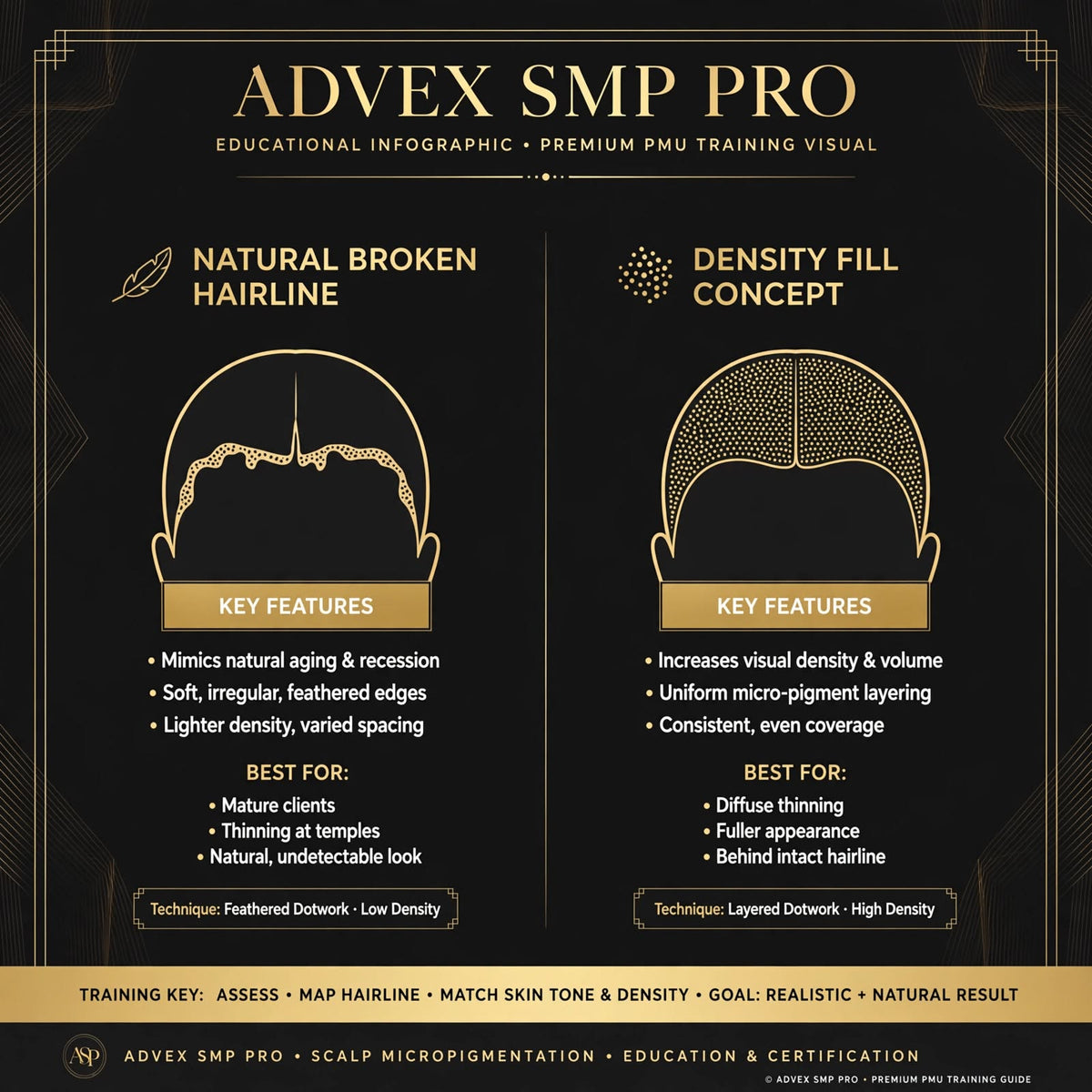 ADVEX Scalp Micropigmentation (SMP) PRO - $797