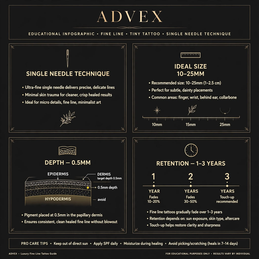 ADVEX Fine Line Tiny Tattoo PRO Protocol - $597