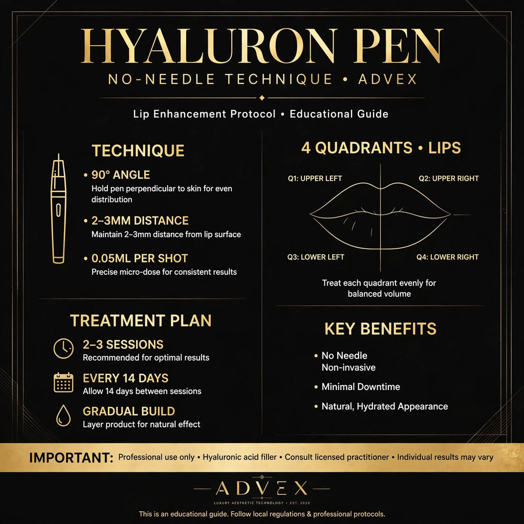 ADVEX Hyaluron Pen No-Needle Filler PRO Protocol - $697
