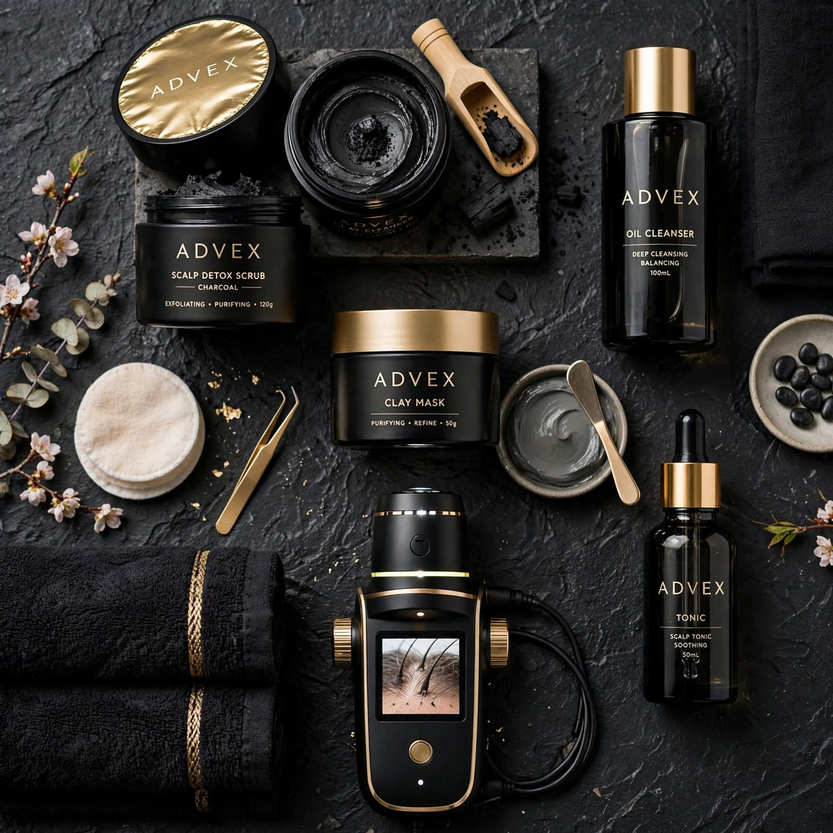 ADVEX Japanese Head Spa & Scalp Detox PRO Protocol - $597