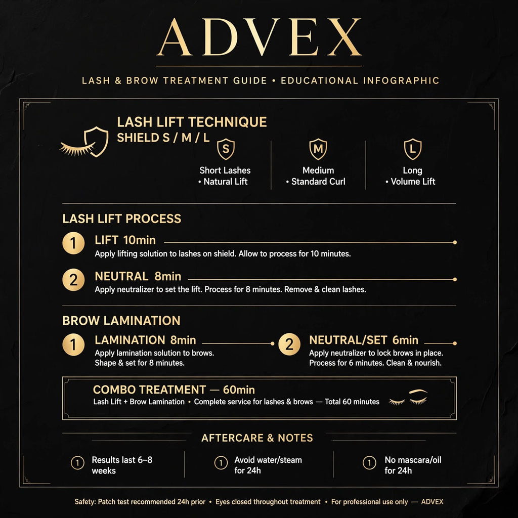 ADVEX Lash Lift & Brow Lamination PRO Protocol - $497