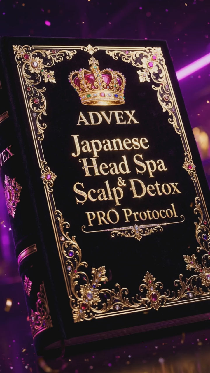 ADVEX Japanese Head Spa & Scalp Detox PRO Protocol - $597